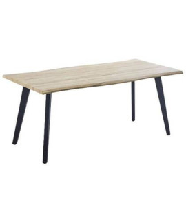 MESA COMEDOR FIJA T/MDF P/NEGRAS MOD.REGATTA CAMBRIA