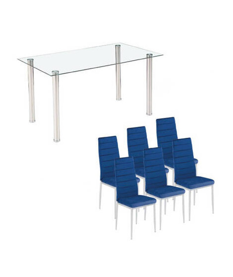 CONJUNTO MESA AVATAR X + 6 SILLAS MOD. AVATAR X