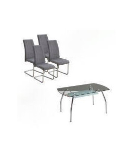 CONJUNTO MESA SAN + 4 SILLAS SAN MARENGO