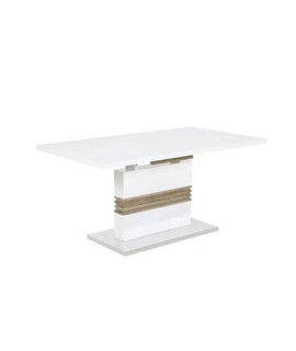 MESA COMEDOR EXTENSIBLE MOD.CARLOTA BLANCO-CAMBRIA