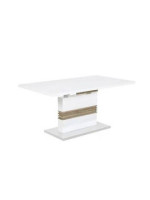 MESA COMEDOR EXTENSIBLE MOD.CARLOTA BLANCO-CAMBRIA