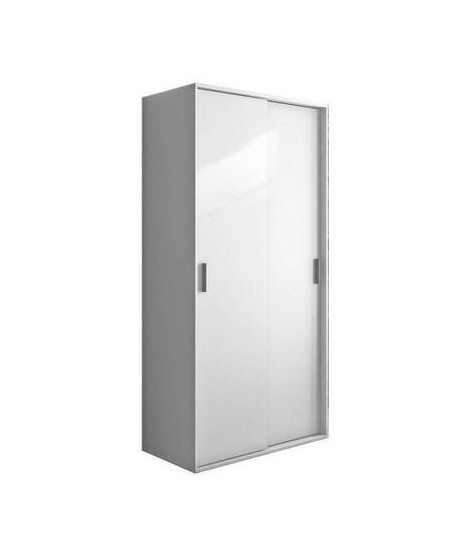 ARMARIO 2P.CORREDERA MOD. AURA BLANCO