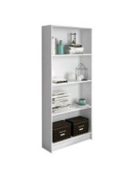 ESTANTERIA 4 BALDAS MOD. AURA BLANCO