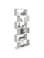 ESTANTERIA ASIMETRICA ALTA MOD. AURA BLANCO