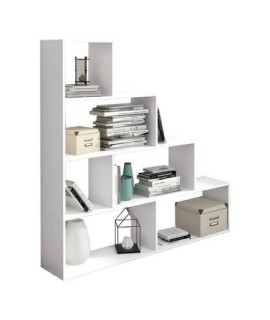 ESTANTERIA ESCALERA MOD. AURA BLANCO