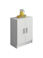 BAJO 2 PUERTAS MOD.AURA BLANCO
