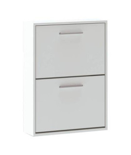 ZAPATERO 2 PUERTAS MOD. AURA BLANCO