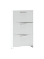 ZAPATERO 3 PUERTAS MOD. AURA BLANCO