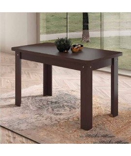 MESA COMEDOR FIJA 120X70 MOD.DALAS WENGUE
