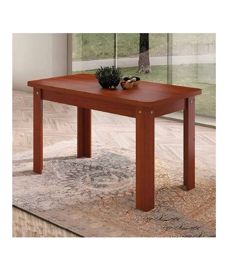 MESA COMEDOR FIJA 120X70 MOD.DALAS NOGAL