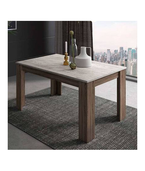 MESA EXTENSIBLE MOD.LENA TRUFA-CAÑON BLANCO