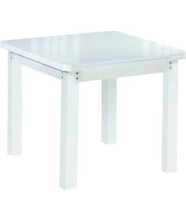 MESA LIBRO 90X90 ZORA BLANCO