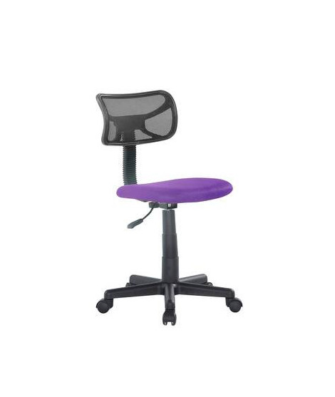 SILLA OFICINA MOD.SOF-06 VIOLETA-NEGRO
