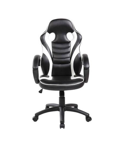 SILLA OFICINA MOD.SOF-14 NEGRO-BLANCO