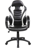 SILLA OFICINA MOD.SOF-14 NEGRO-BLANCO