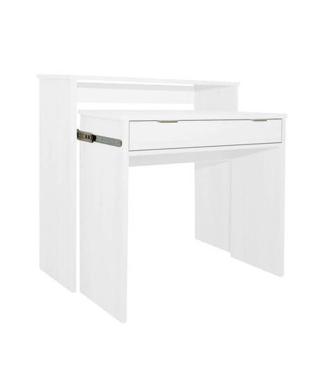CONSOLA ESCRITORIO MOD.ALMANSA BLANCO