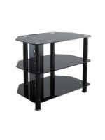 MESA TV 3/CRIS P/ACERO MANCHESTER NEGRO