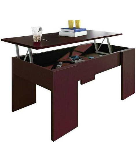 MESA CENTRO ELEVABLE MOD.GALA WENGUÉ