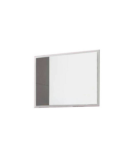 MARCO ESPEJO COMODIN MOD.CABRA BLANCOEN COLOR CAMBRIA-BLANCO