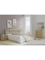 DORMITORIO CAB.LICA MOD.CORDOBA AMBIENTE 02EN COLOR PUCINI TEXTIL