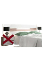 CABECERO CON LEDS 260 CM. MOD.CORDOBA 2 NELSON-BLANCO