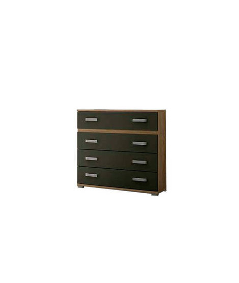 COMODIN 4 CAJONES MOD.PRIEGO CAMBRIA-GRAFITO
