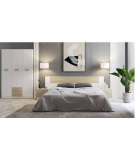 DORMITORIO MATRIMONIO C/ARM.3P MOD.DONALD AMBIENTE 02-BCOLOR ANDERSEN-PUCCINI