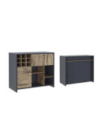 BUFFET MOD.EUROPA GRAFITO-ROBLE