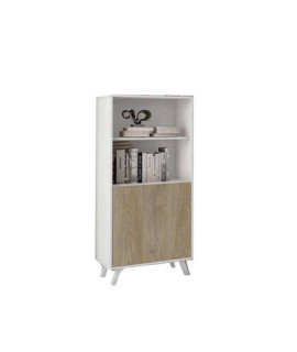 MUEBLE BAR MOD.SOTO BLANCO-ROBLE