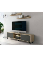 COMPOSICION APILABLE 180CM MOD.SOTO AMBIENTE 4-BCOLOR CAMBRIA Y CAMBRIA-GRAFITO