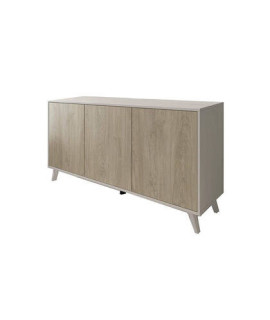 APARADOR 140 CM. MOD.SOTO BLANCO-ROBLE