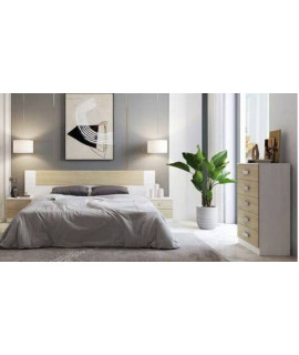 DORMITORIO MATRIMONIO S/ARMARIO MOD.DONALD AMBIENTE 01-BCOLOR ANDERSEN-PUCCINI