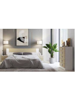 DORMITORIO MATRIMONIO S/ARMARIO MOD.DONALD AMBIENTE 01-BCOLOR ANDERSEN-PUCCINI