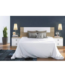DORMITORIO MATRIMONIO MOD.CHAMPIONCOLOR CAMBRIA-BLANCO