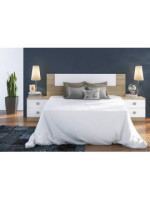 DORMITORIO MATRIMONIO MOD.CHAMPIONCOLOR CAMBRIA-BLANCO