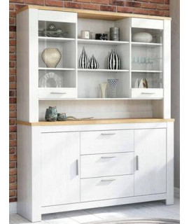 LIBRERIA 4 PUERTAS MOD.RONCAL AMBIENTE 19 ANDERSEN-ROBLE