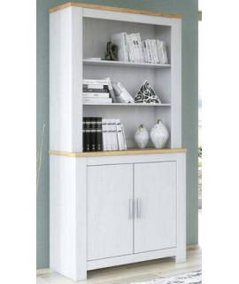 LIBRERIA 2 PUERTAS MOD.RONCAL AMBIENTE 17 ANDERSEN-ROBLE