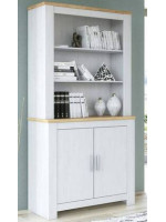LIBRERIA 2 PUERTAS MOD.RONCAL AMBIENTE 17 ANDERSEN-ROBLE