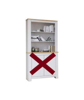 PARTE ALTA LIBRERIA 2 PUERTAS MOD.RONCAL ANDERSEN-ROBLE