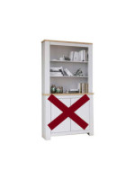 PARTE ALTA LIBRERIA 2 PUERTAS MOD.RONCAL ANDERSEN-ROBLE