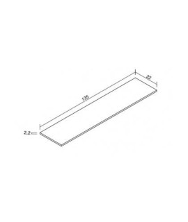ESTANTE 135X22CM  MOD.ITALIA ARTICO