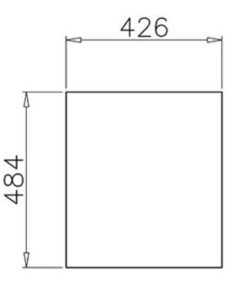 ESTANTE OPCIONAL 426X484MM ARMARIO 038 MOD.DONALD ANDERSEN