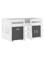 CAMA BLOCK C/MESA ESTUDIO MOD.DONALD ANDERSEN-GRAFITO