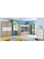 DORMITORIO CON ARMARIO MOD.DONALD AMBIENTE 14ACOLOR PUCCINI ANDERSEN