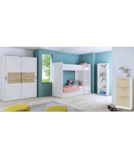 DORMITORIO CON ARMARIO MOD.DONALD AMBIENTE 14CCOLOR ANDERSEN PUCCINI