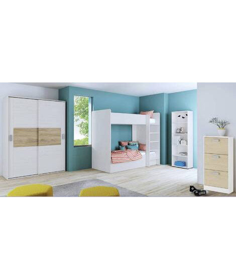 DORMITORIO CON ARMARIO MOD.DONALD AMBIENTE 14CCOLOR ANDERSEN PUCCINI