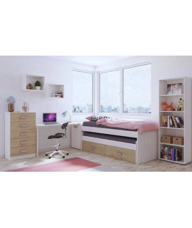DORMITORIO S/ARMARIO MOD.DONALD AMBIENTE 13BCOLOR ANDERSEN PUCCINI