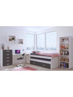 DORMITORIO S/ARMARIO MOD.DONALD AMBIENTE 13CCOLOR ANDERSEN GRAFITO