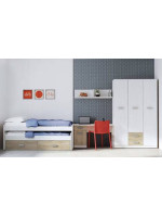 DORMITORIO CON ARMARIO MOD.DONALD AMBIENTE 11BCOLOR ANDERSEN PUCCINI