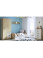 DORMITORIO CON ARMARIO MOD.DONALD AMBIENTE 8DCOLOR PUCCINI ANDERSEN
